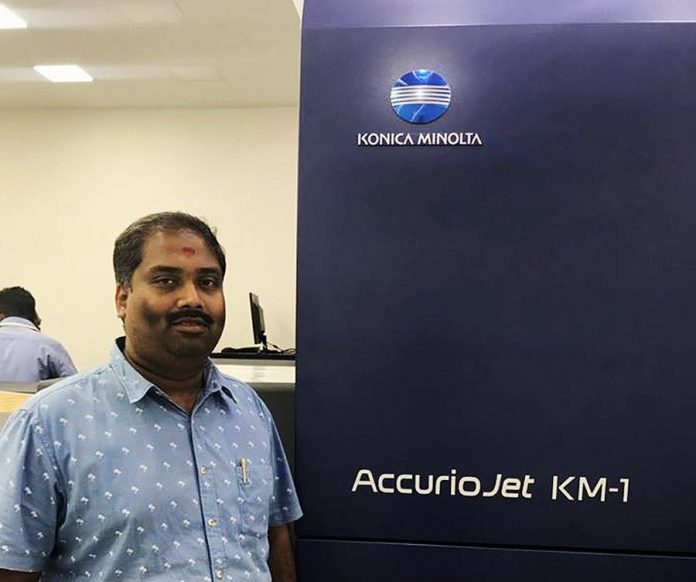 Dina Color installs first AccurioJet KM-1 press in India