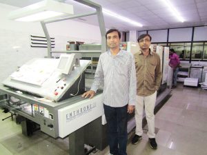 Bharat Patel and Rohit Patel of Impression Print Pack