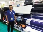 Apsom displays UV printing machines at Media Expo 2018 Apsom