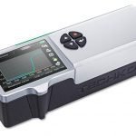 Choosing the right spectrophotometer The Techkon SpectroDens is a handheld spectrophotometer which is able to do densitometric measurements as well as spectral readings. It also supports scan mode when reading for example rows of patches for quality control.