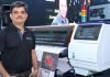 HP announces new range of digital textile printers Vitesh Sharma, head of Sign and Graphics, HP at the unveiling of HP Stitch S series.