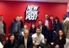 WAN IFRA Study tour — 7-11 October, NYC & Washington, D.C. 2018 Study Tour participants after the Newsroom Tour of NY Post