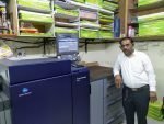 Ghatkopar’s Harsiddhi Digital Corner upgrades to KM AccurioPress C6100 Harsiddhi