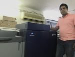 Rajesh Printing Press’ new Konica Minolta C6100 Printing
