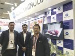 Konica Minolta showcased industrial printing application samples at pacprocess Konica Minolta team at its stand at pacprocess 2019