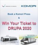 Komori hopeful for better turnaround at Pamex 2020 Komori at Pamex 2019