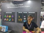 HP shows capabilities of Latex R Series printers at Media Expo Mumbai 2020 Vitesh Sharma of HP India at Media Expo Mumbai 2020. Photo IPP