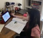 School textbook production and the Covid-19 pandemic Daily classes at home using web conferencing tools like Zoom Photo SP Vyas for IPP