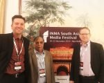 ppi Media’s browser-based multichannel vision Andreas Gawert, Hemant Kumar and Matthias Fischer of ppi Media at the INMA South Asia event in New Delhi in the autumn of 2019