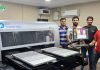 Chennai’s Printrove installs Kornit Storm HD6 DTG printer The Printrove team with the new Kornit Storm HD6 direct to garment printer Photo Arrow Digital
