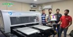 Chennai’s Printrove installs Kornit Storm HD6 DTG printer The Printrove team with the new Kornit Storm HD6 direct to garment printer Photo Arrow Digital