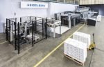 Heidelberg showcases the automated workflow from PDF to stacked folded sheets Heidelberg