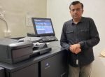Real Graphics’ Konica Minolta AccurioPress 6120 Sohil Daredia, owner of Real Graphics