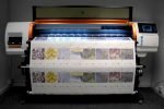 Paul Bristow turns artwork into face masks with HP Stitch S300 HP