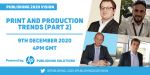 HP Publishing Solutions to conduct webinar on print and production trends HP
