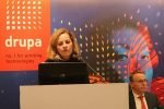 drupa 2021 canceled and goes online as ‘virtual.drupa’ Sabine Geldermann at the drupa 2020 promotion event in 2019 in New Delhi Photo IPP