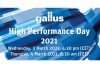 Virtual Gallus High Performance Day – 3 and 4 March The Virtual Gallus High Performance Day will take place on 3rd and 4th March for label printers