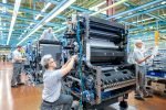 Heidelberg expects profit and growth in FY 2021/2022 Wiesloch assembly line Heidelberg