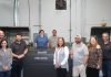 Enterprise Print Group to invest in a Mouvent LB702-UV from Bobst Enterprise Print Group team photo with Mouvent LB702-UV