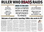 A ruler who lies, snoops illegally, raids, and what else? The front page of The Telegraph, Kolkata, 23 July 2021 | Ruler