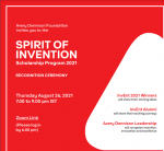 Avery Dennison organizes spirit of Invention scholarship award 2021 Avery Dennison is organizing spirit of Invention scholarship award 2021
