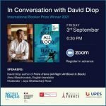 The French Institute in India to host David Diop The French Institute in India