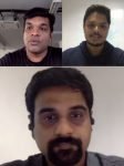 Quintype webinar on Google’s Core Web Vitals 2021 Clockwise from Left to Right- Anish Balan, VP of client services; Jeevan Kishore, lead engineer at Quintype and Ramalingam S, VP of Quality
