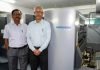 Assam Jatiya Bidyalay installs new Heidelberg Speedmaster CS 92 L to R – Dr Narayan Sharma and Mr. Dilip Kumar Dutta Choudhary with the Speedmaster CS 92 4-colour press at Assam Jaitya Bidyalay Photo Heidelberg India