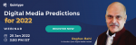 Quintype to organize a webinar on Digital Media Predictions for 2022 Quintype is organizing a webinar on Digital Media Predictions for 2022 to educate its attendees on the latest trends and practices of digital media