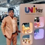 Uni Inks debuts solvent ink at Media Expo 2022 Pradipta Chowdhury, co-founder, Uni Inks at Media Expo Mumbai 2022