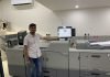 Rajkot’s Fast Color Lab buys Ricoh Pro C7200X Jay Kanani, Partner, Fast Color Lab standing with its new Ricoh Pro C7200X digital production press.