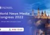Focus on sustainable media at World News Media Congress World News Media Congress is going to take place from 28 to 30 September in Zaragoza.