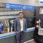 Valco Melton’s hot melt systems displayed at IndiaCorr Expo Ravi Kiran, director, Valco Melton India at IndiaCorr Expo 2022