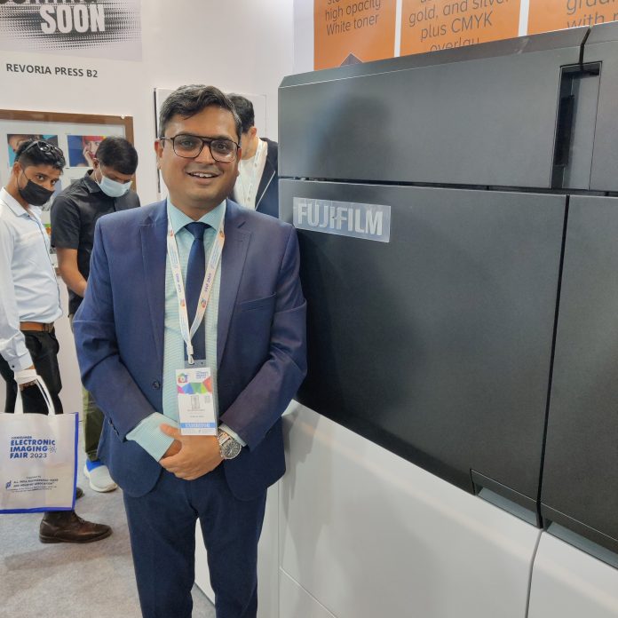 Fujifilm’s flagship Revoria Press PC 1120 steals show at CEIF 2023