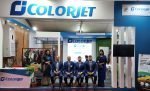 Colorjet introduces green printing solution at DTG, Dhaka The Colorjet team at their stand at DTG Dhaka