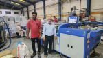 Morocco’s MAPAF installs Bindwel perfect binder with 3-knife trimmer Bindwel K5000 perfect binding lines with auto-feeder and 3-knife trimmer installed at MAPAF in Morocco Photo Bindwel