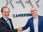 Xaar teams up with Quantica to manufacture and sell NovoJet heads From left, Ramon Borrell, CTO of Quantica, with Graham Tweedale, COO of Xaar at Xaar’s offices in Cambridge, UK. Photo Nessan Cleary
