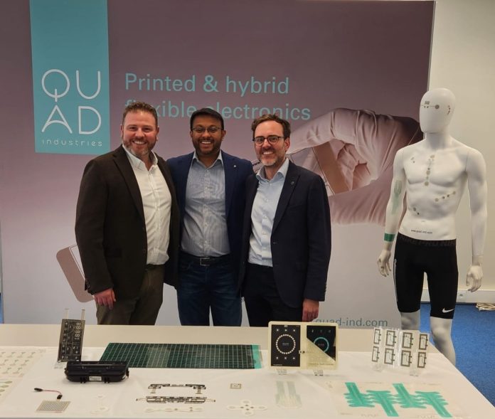 Arne Casteleyn, Founder, Quad_ Salil Musale, MD, Naxnova & Ruben Casteleyn, Founder, Quad Naxnova