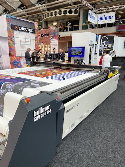 The Bullmer stand at Fespa 2024 in Amsterdam Photo IPP