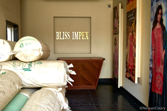 Bliss Impex entrance in Gurgaon Photo Nessan Cleary