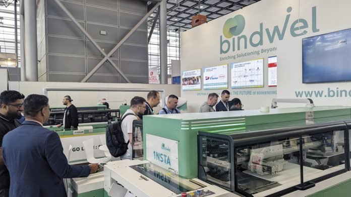 There will be live demonstrations, From the flagship BW@2500 V24 to innovations such as the Insta BOD, Ultra PUR, SigLoch XE-CÜT Pro, visitors can experience Bindwel’s machines in action.