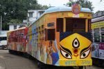 Sayan Mukherjee’s art beautifies Kolkata trams Kolkata