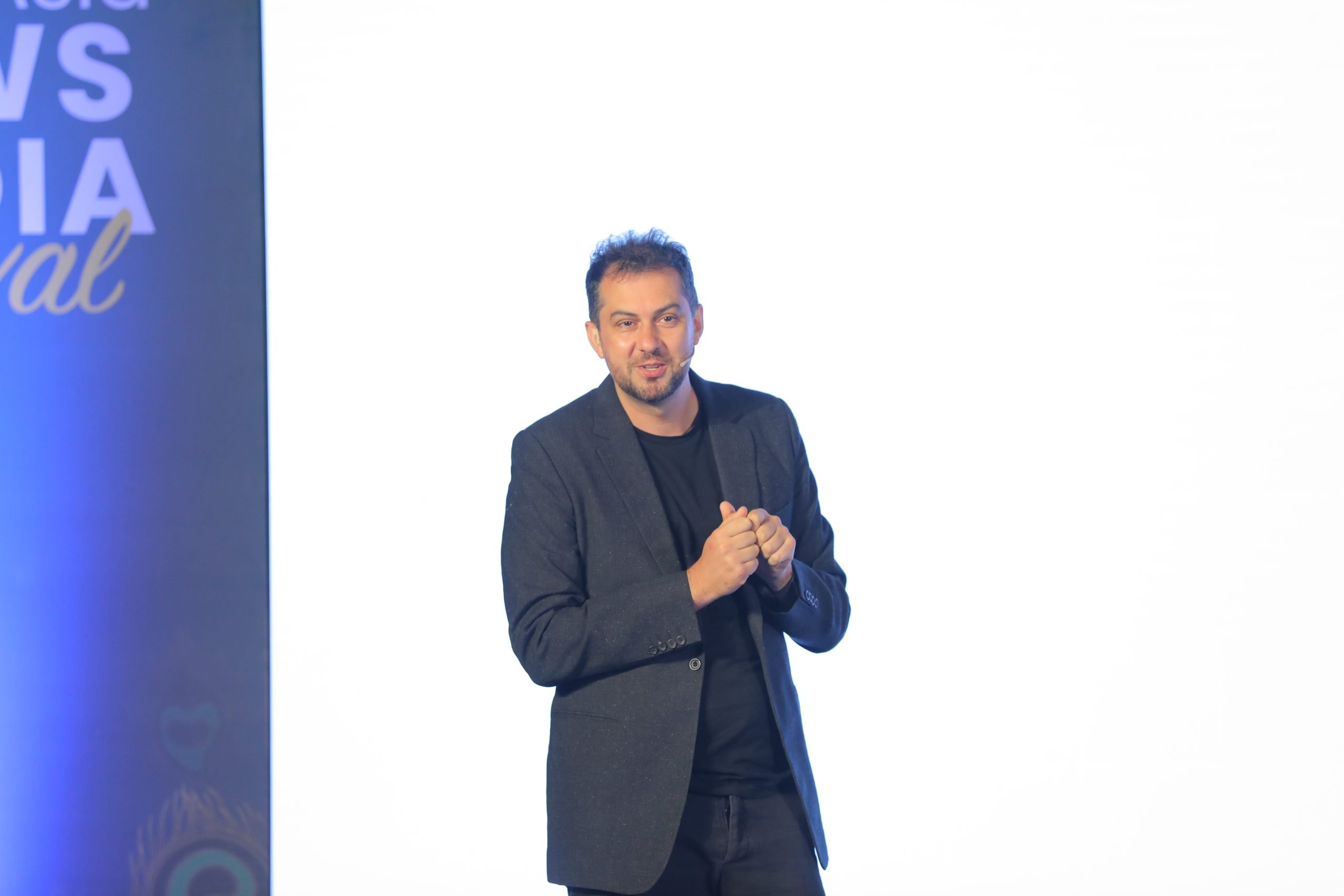 Daniel Hulme, chief AI officer, WPP, United Kingdom at the INMA meet