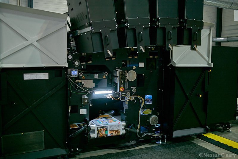 Inside the Ultra 520 press. Photo Nessan Cleary