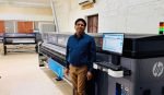 HP Latex 1500 at Bhopal’s Balaji Corporation HP