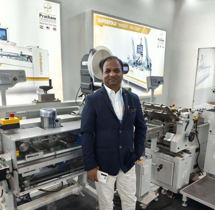 Pratham Technologies showcases three machines at PrintPack 2025