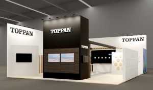 The Toppan stand at the forthcoming interzum in Cologne in May Image Toppan