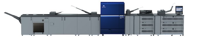 The C14010-series production printers promise much greater automation for improved productivity and servicing Photo KM
