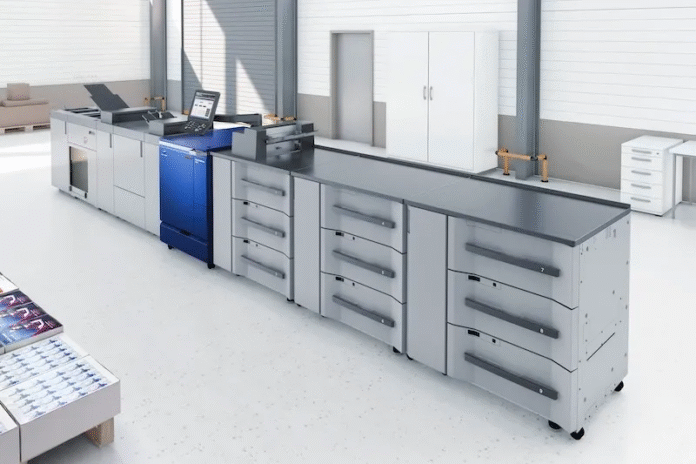 km Konica Minolta has announced updates to its mid-range production printers with a new Enhanced version of the toner-based AccurioPress C7100-series, which includes the C7100 and C7090.