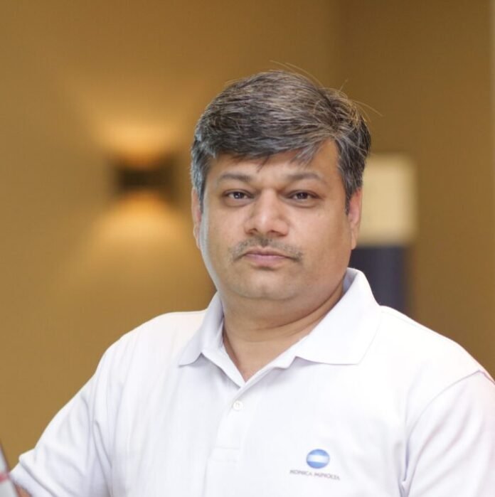 Mr. Manish Gupta, Head - Product Life Cycle & Solution Consultancy Division Konica Minolta